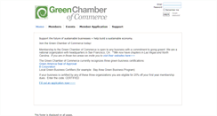 Desktop Screenshot of greenchamberofcommerce.camp8.org